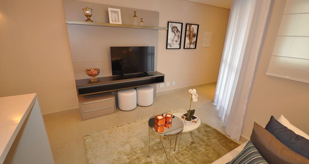 Foto da sala do decorado
