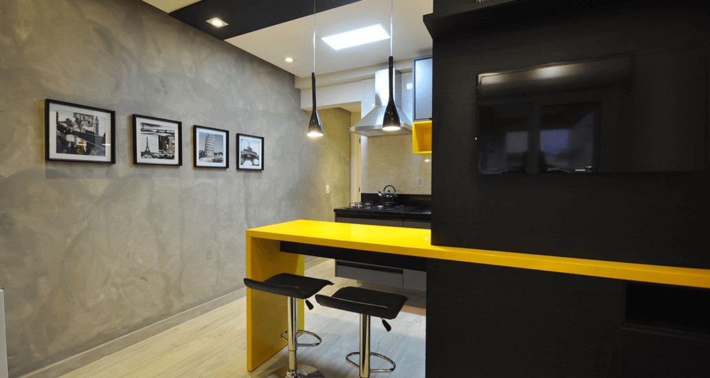Foto da sala do decorado
